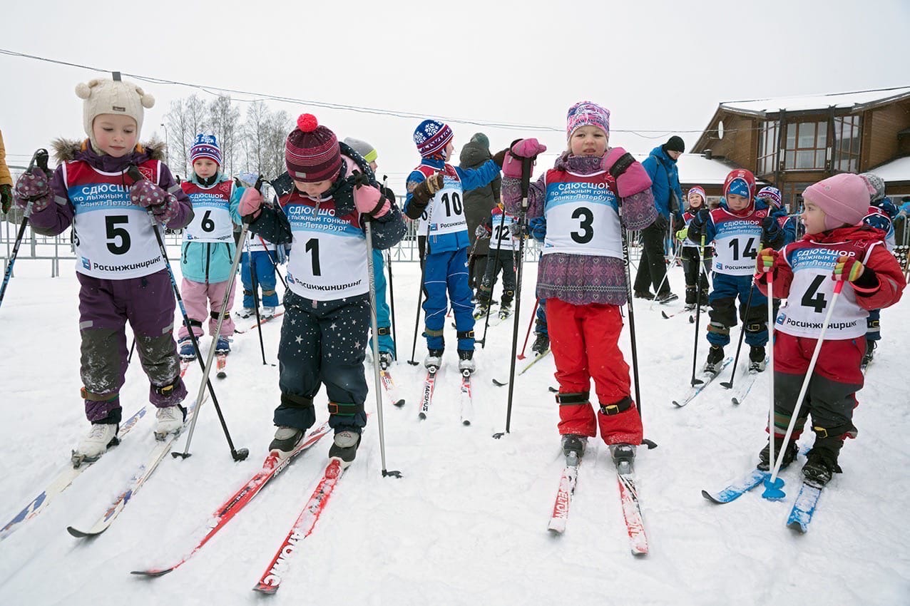 14 февраля на лыжной трассе п.Парголово прошли Городские соревнования по лыжным гонкам памяти ЗТР Дмитриева А.А.