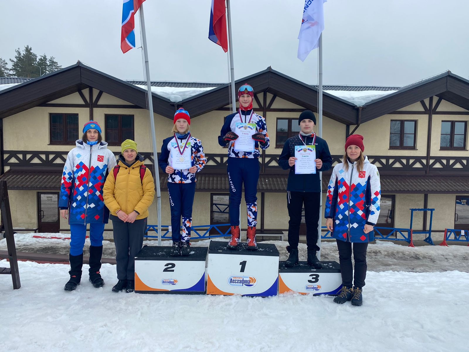 Поздравляем победителей и призеров Межмуниципальных соревнований по лыжным гонкам «Колпинская лыжня»!
